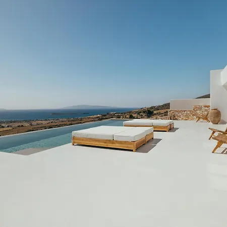 Sea View - Luxury Pool - Golden Beach, Paros Willa Márpissa