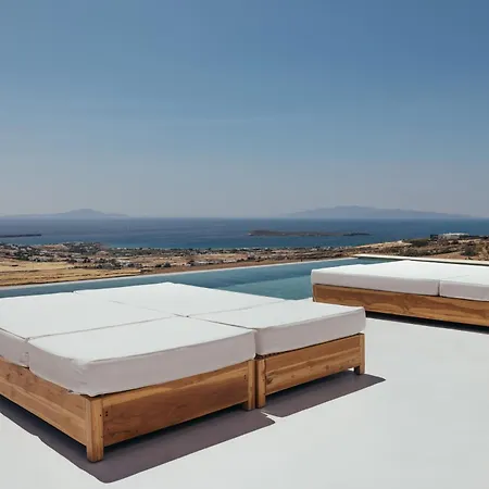 Villa Sea View - Luxury Pool - Golden Beach, Paros Márpissa