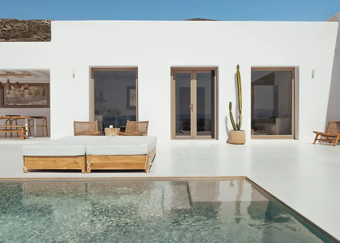 Sea View - Luxury Pool - Golden Beach, Paros