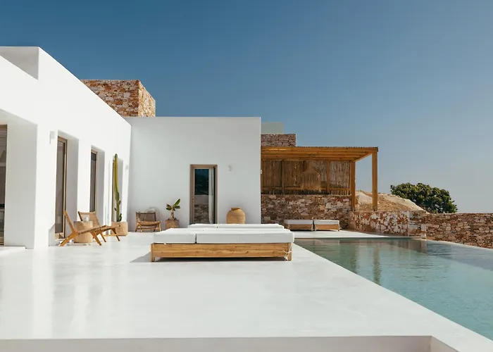 Sea View - Luxury Pool - Golden Beach, Paros Willa Márpissa