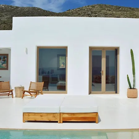 Sea View - Luxury Pool - Golden Beach, Paros * Marpissa