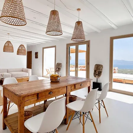 Sea View - Luxury Pool - Golden Beach, Paros