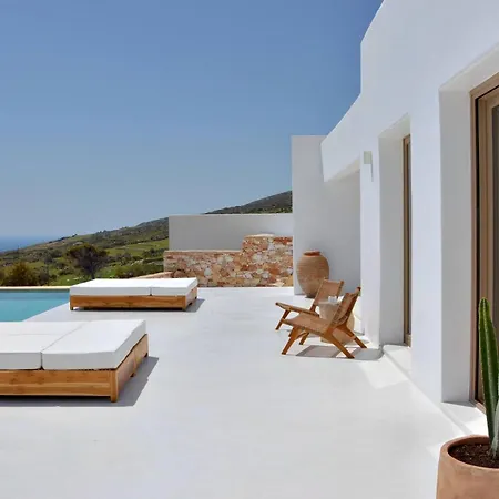 Villa Sea View - Luxury Pool - Golden Beach, Paros Marpissa
