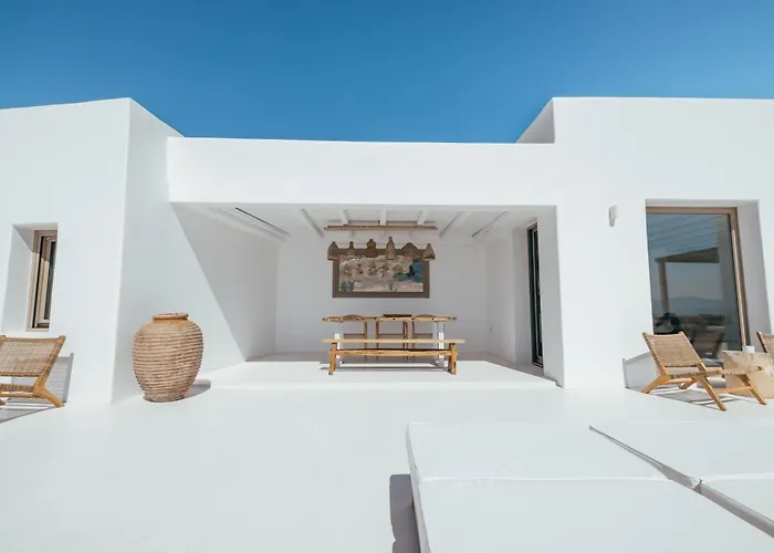 Sea View - Luxury Pool - Golden Beach, Paros Villa Márpissa