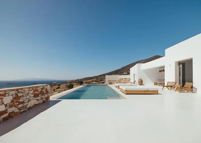 Sea View - Luxury Pool - Golden Beach, Paros * Márpissa